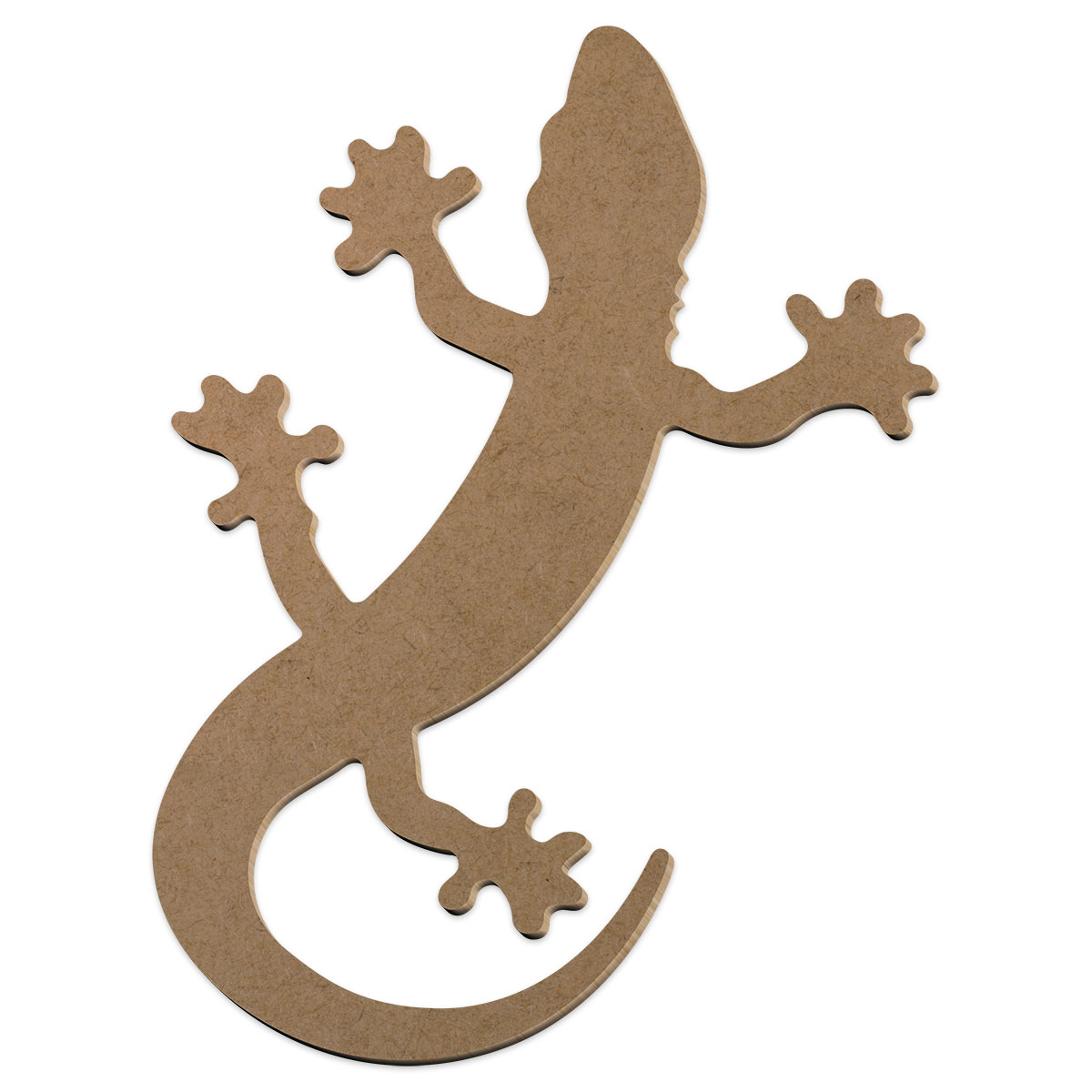 Eidechse MDF 5mm ca. 17x10cm