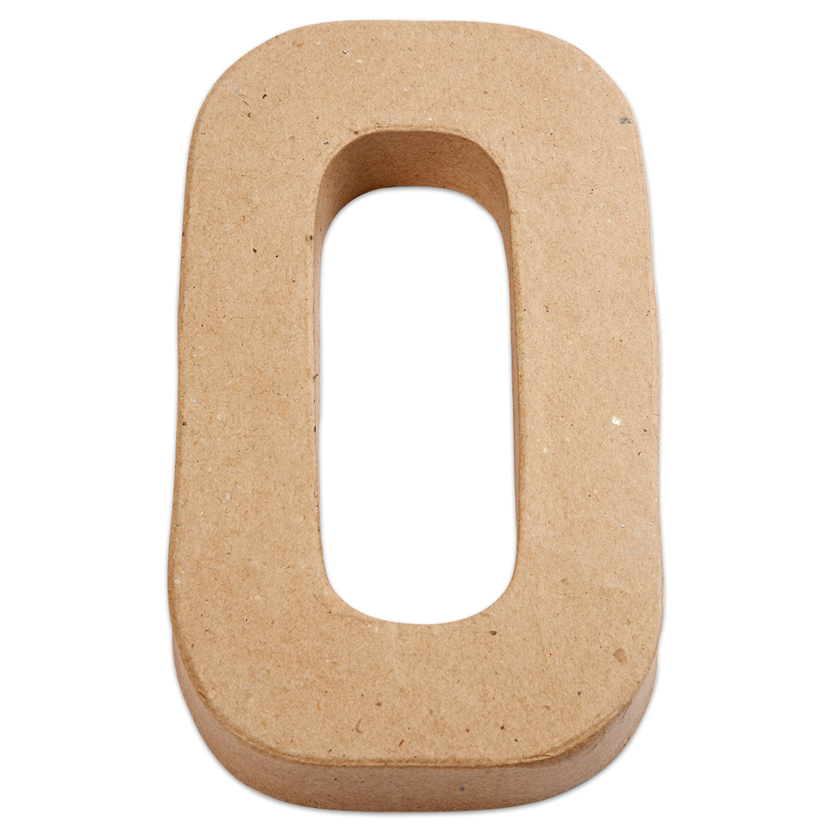 Buchstabe O Pappmaché ca. 200hx115bx25mm