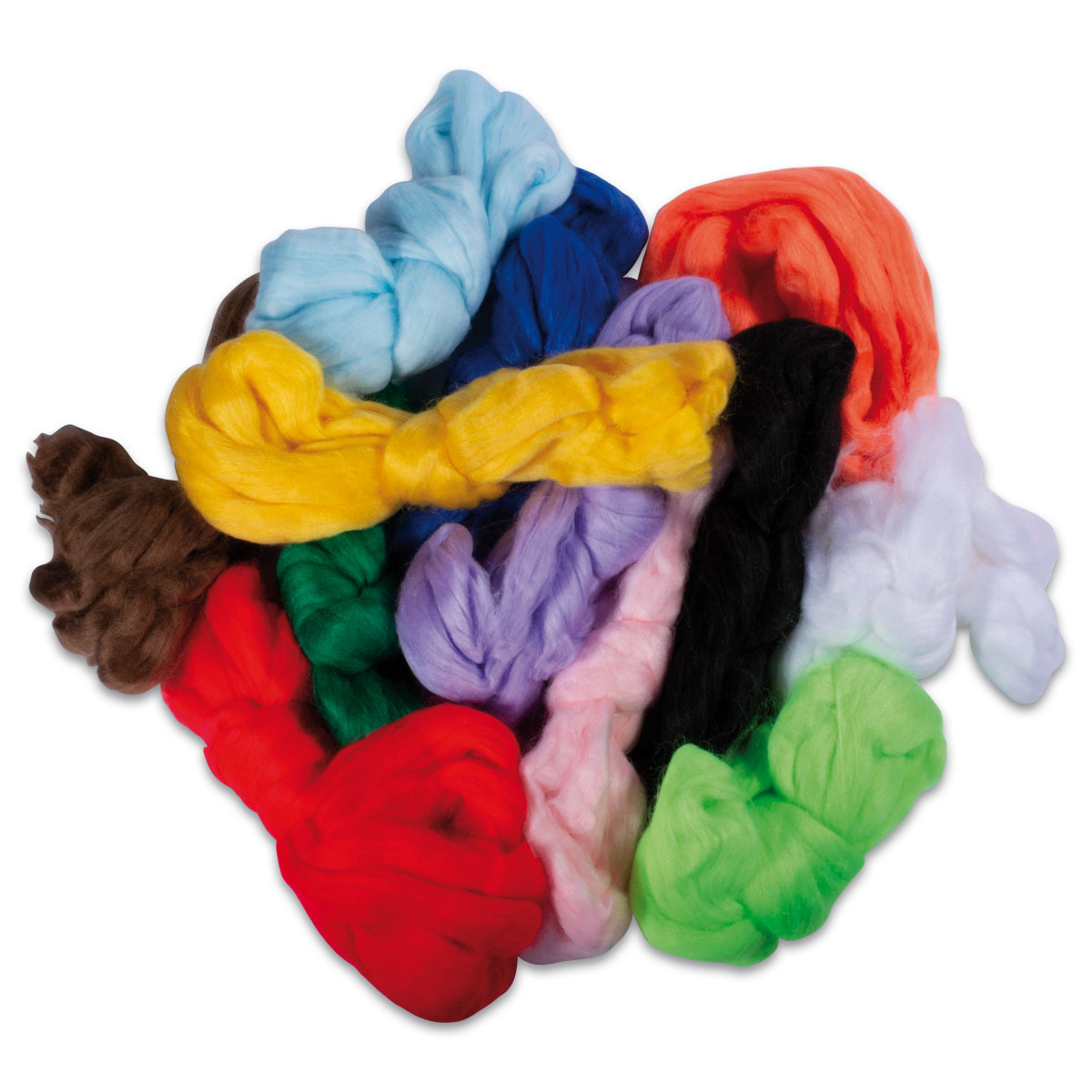 Acryl-Märchenwolle ca. 350g 12 Farben
