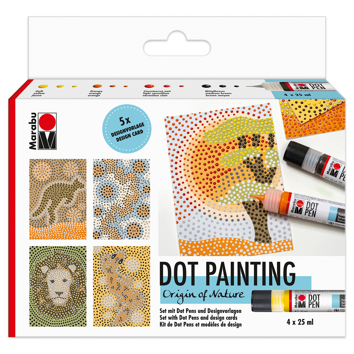Marabu Dot Pen Set Origin of Nature
