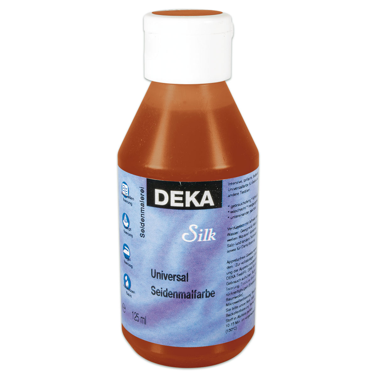 Deka-Silk Seidenmalfarbe 125ml ocker