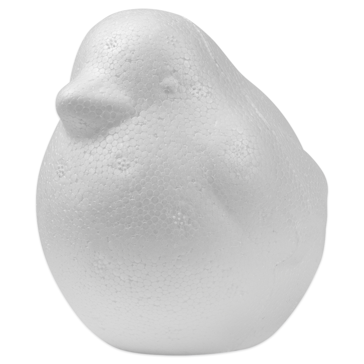 Styropor-Vogel ca. 10x10cm weiß