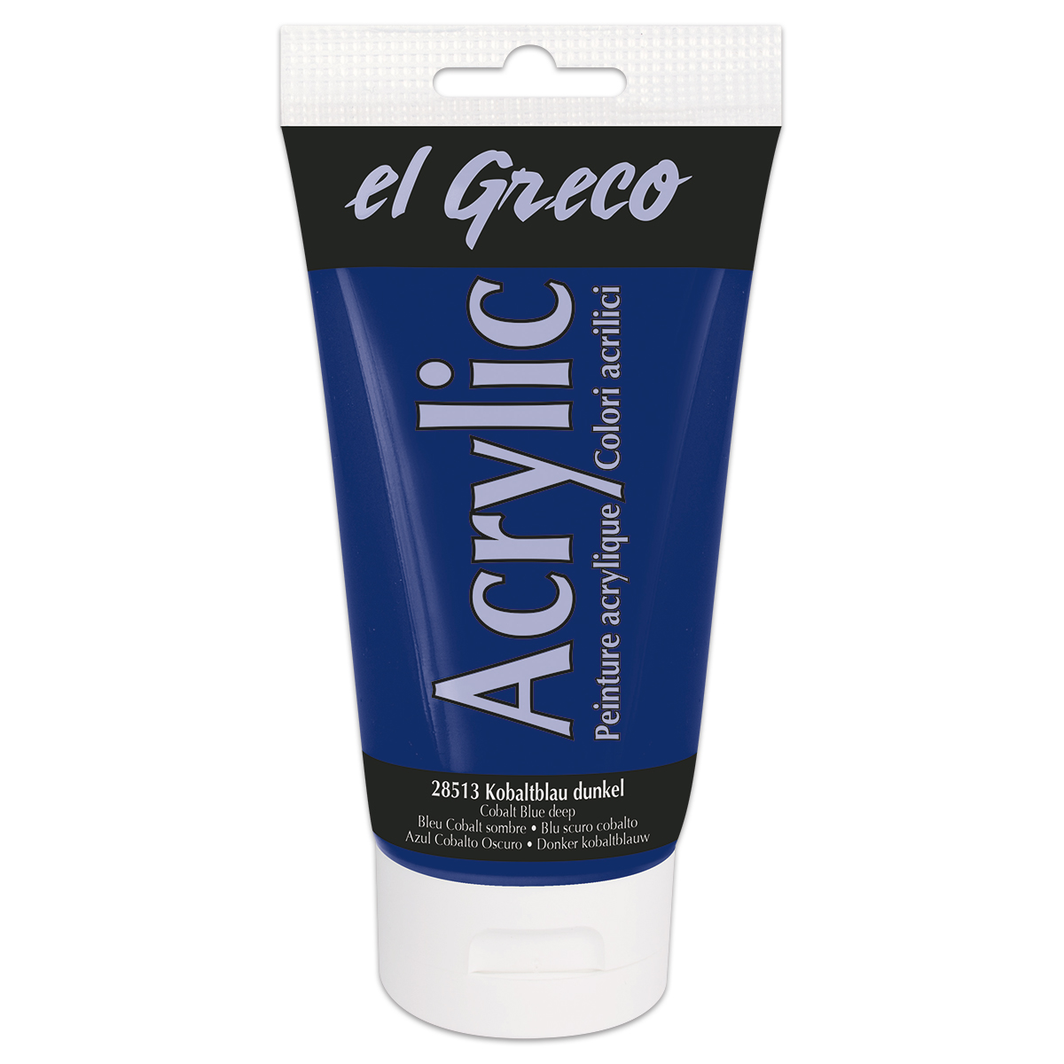 el Greco Acrylic 150ml kobaltblau dunkel