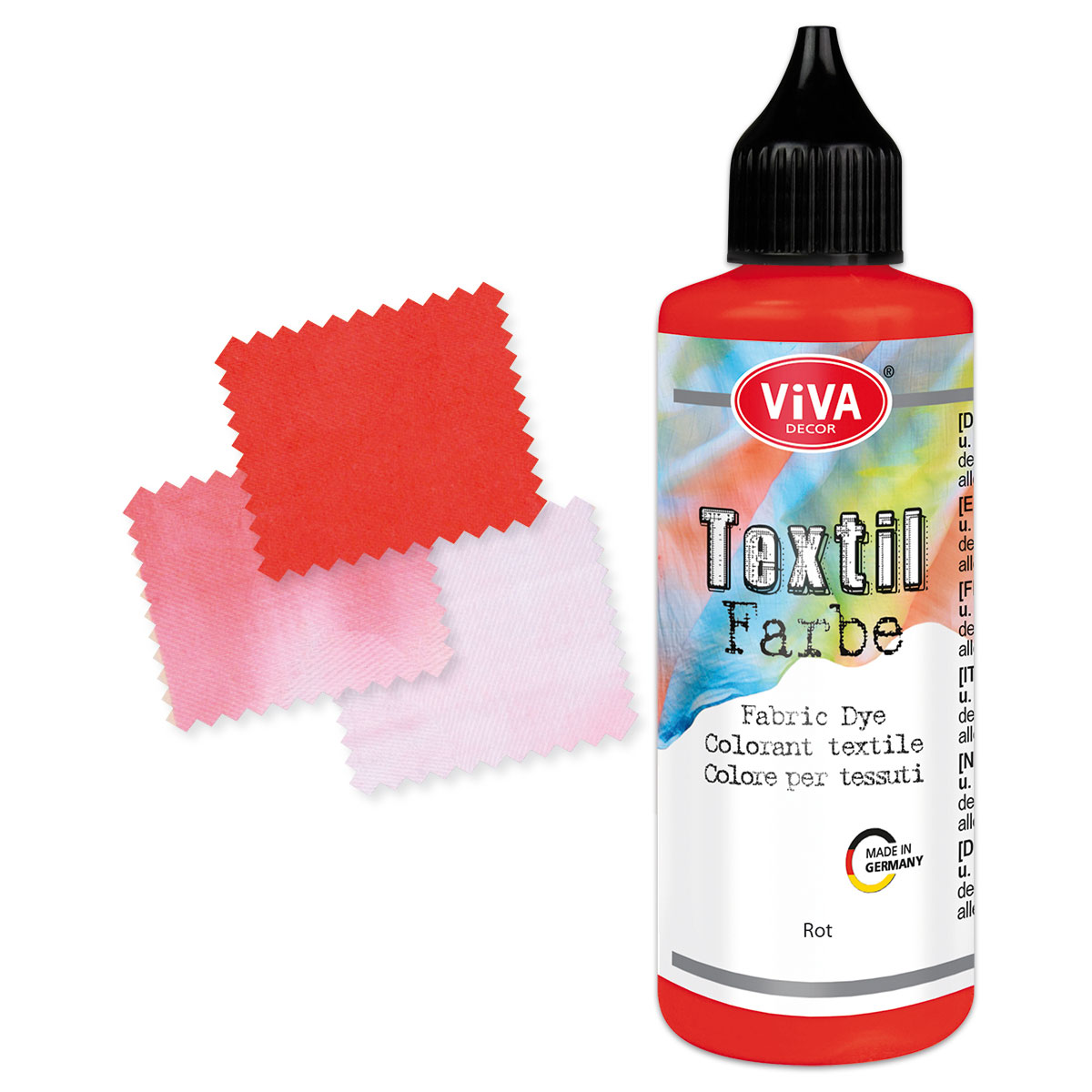 Viva Textilfarbe 90ml rot