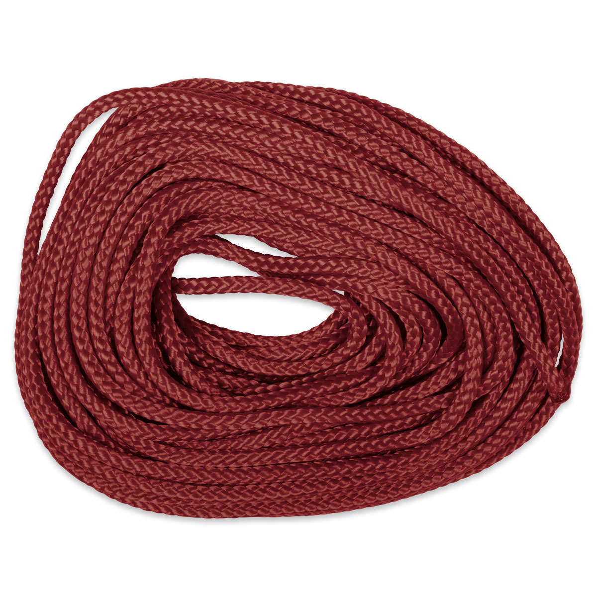 Paracord-Garn rund 3mm 10m bordeaux