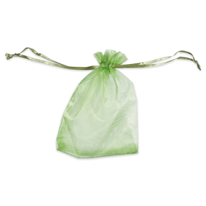 Organza-Säckchen 10x13cm hellgrün