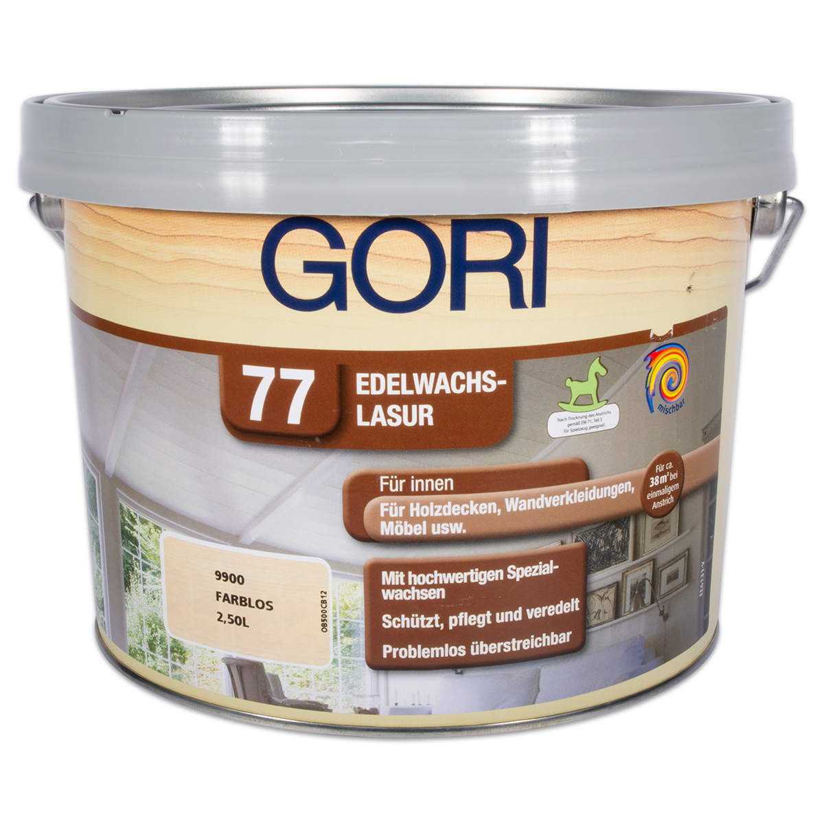 Wachs-Lasur Gori 77 farblos 2,5l