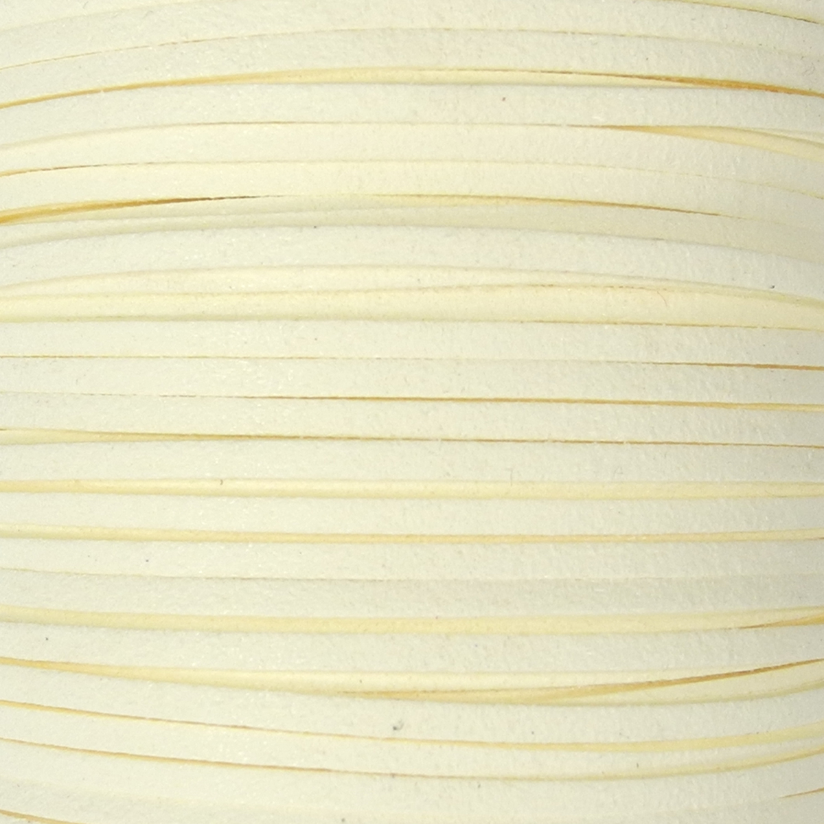 Veloursband textil 1,5 stark 3mm breit 5m creme