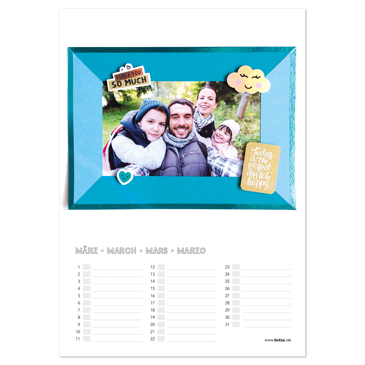 Dauerkalender Papier DIN A4 13 Bl. weiß/schwarz Dauerkalender Papier DIN A4 13 Bl. weiß/schwarz