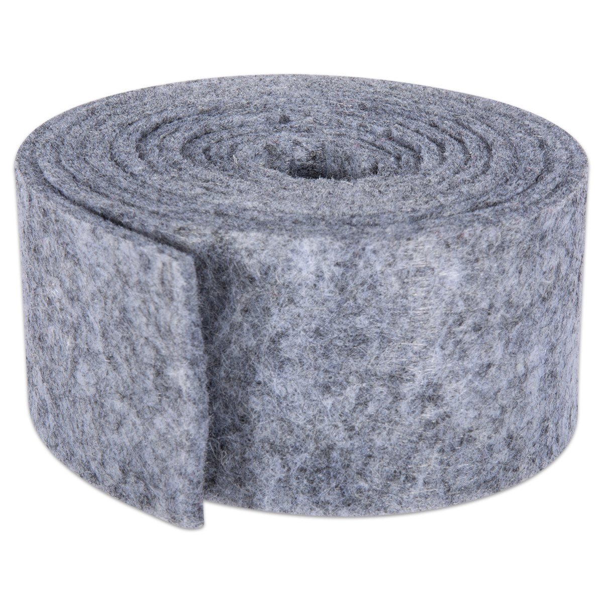 Filzband 3mm 4x150cm hellgrau meliert
