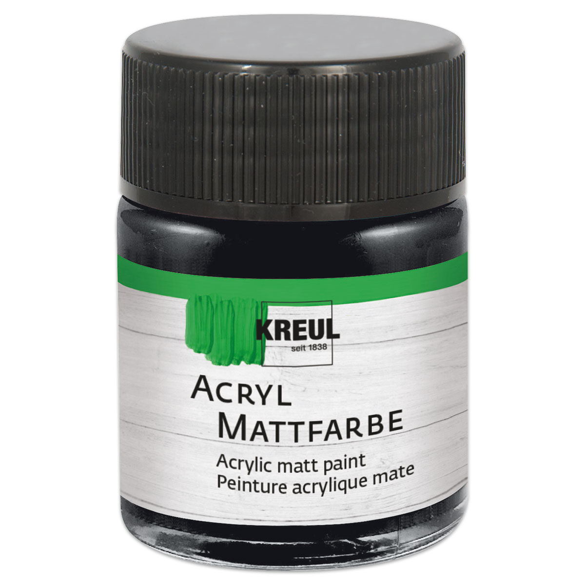KREUL Acryl-Mattfarbe 50ml schwarz