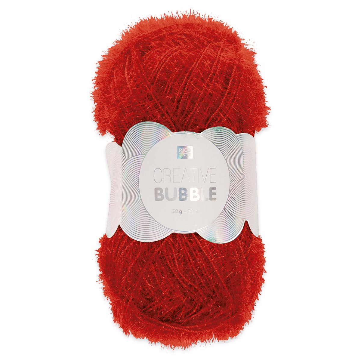 Creative Bubble Wolle 50g ca. 90m rot