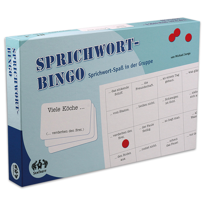 Spiel - Sprichwort-Bingo
