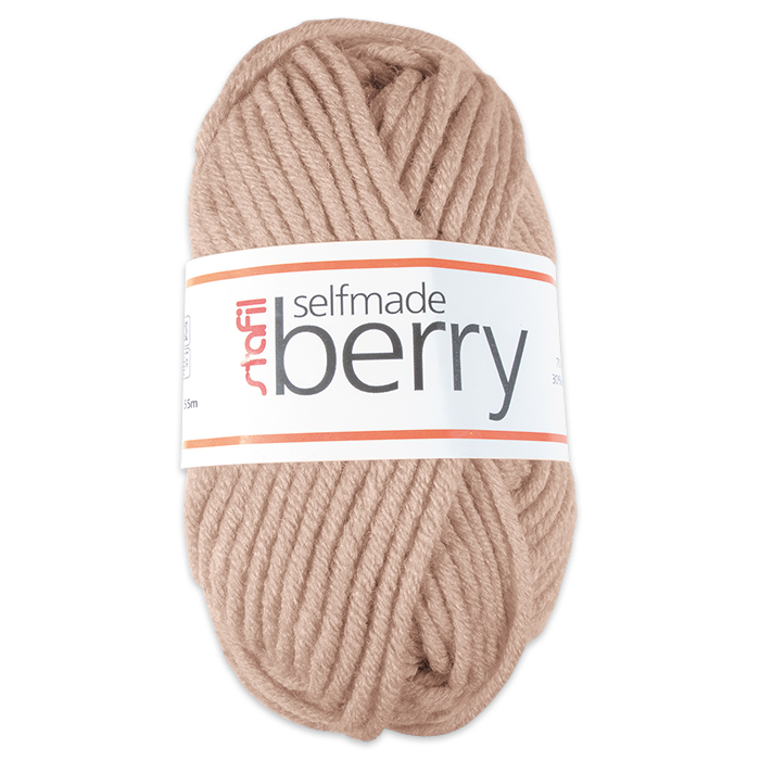 Wolle Berry 6-7mm 50g beige