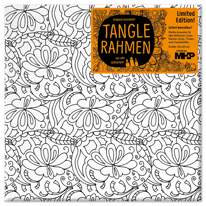 5770200814y5WFG09vdu0 Tangle-Keilrahmen 20x20x2cm Abstrakt