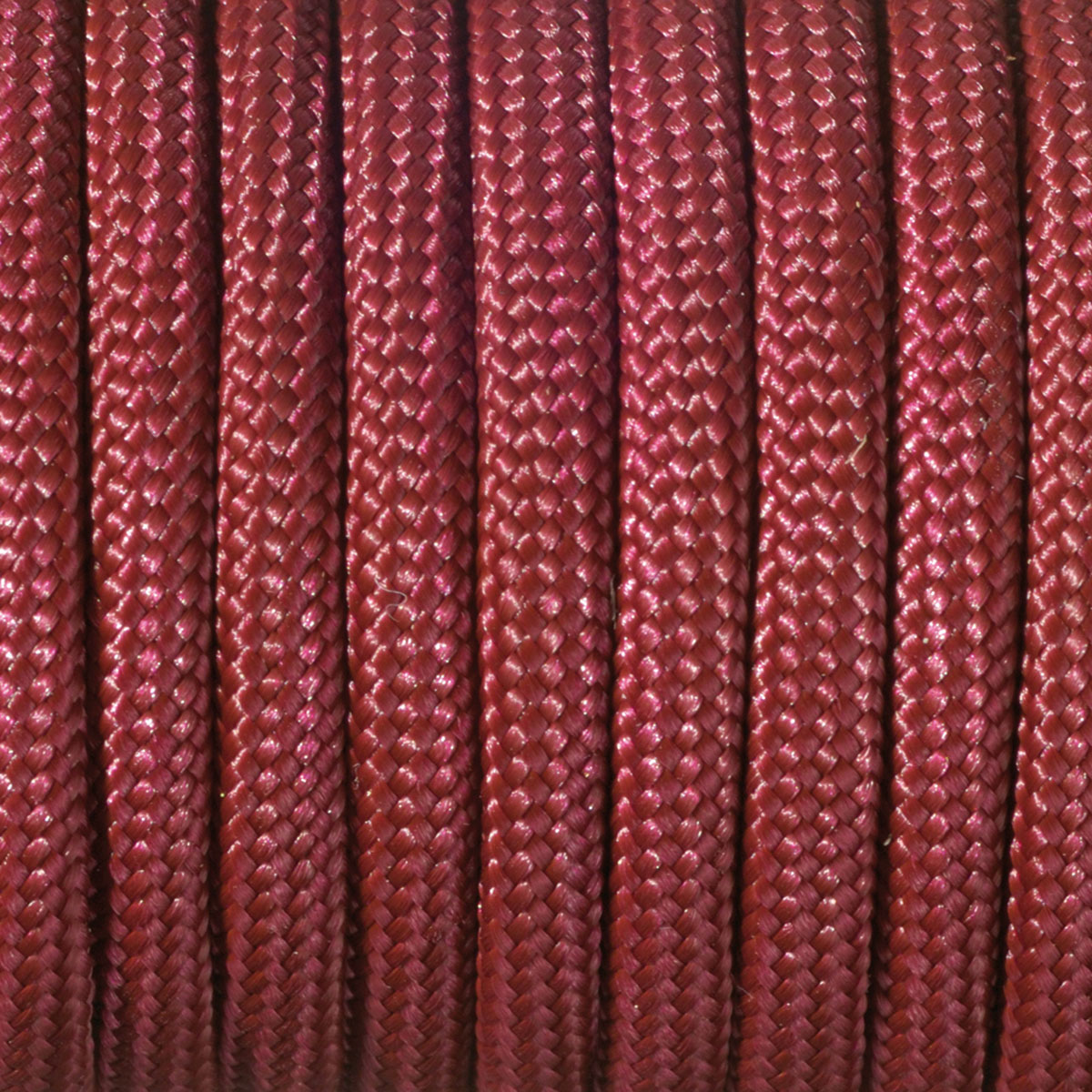 Paracord-Garn rund 4mm 50m dunkelrot