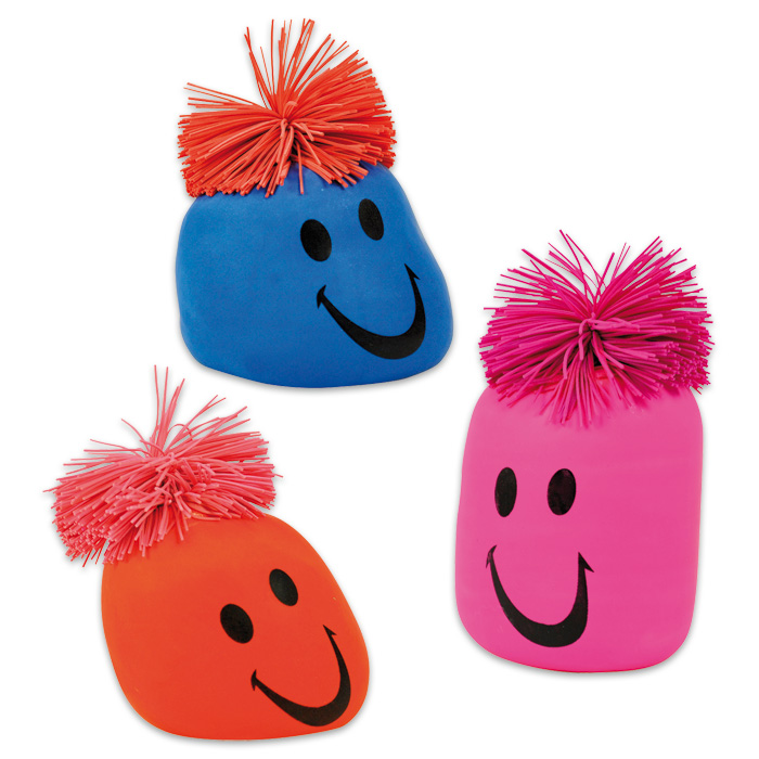 Knautschballon-Set ca. 5x8cm 3 St. bunt