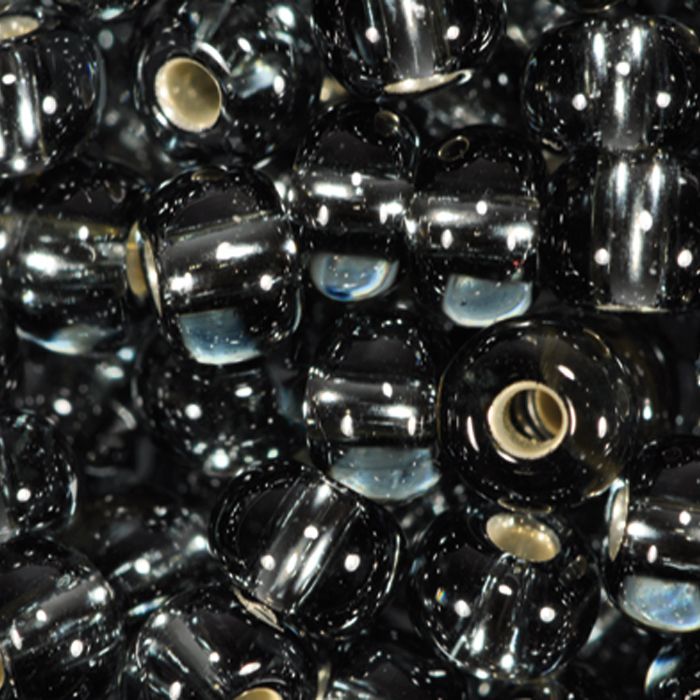 Rocailles transparent 4,5mm 17g grau