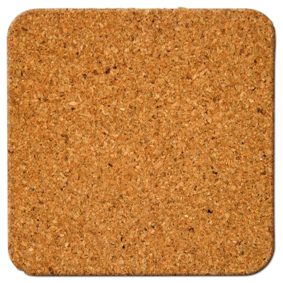 Korkuntersetzer 9x9cm 4mm stark 25 St.