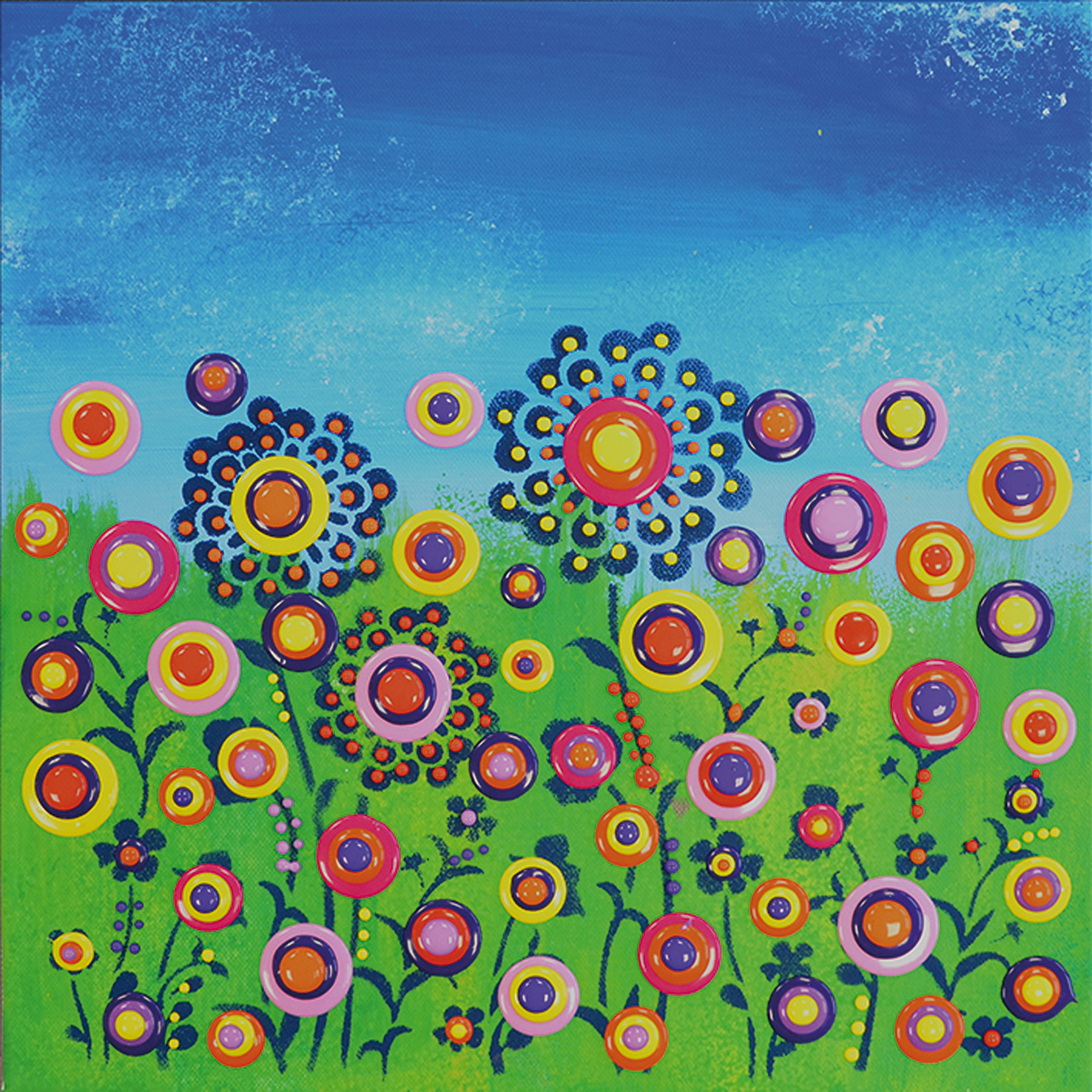 52306600_1 Universal-Schablone A3 Blumenwiese