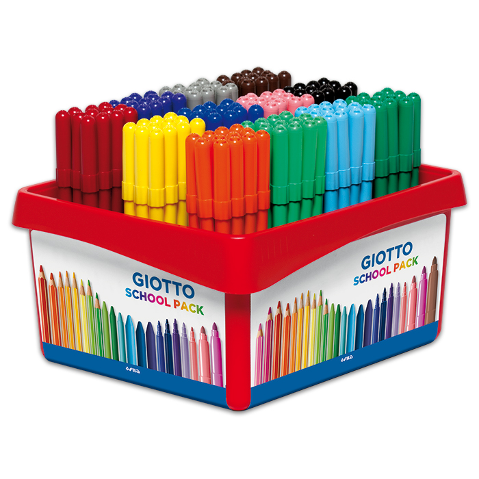 Giotto Turbo Color 144 Fasermaler/12 Farben