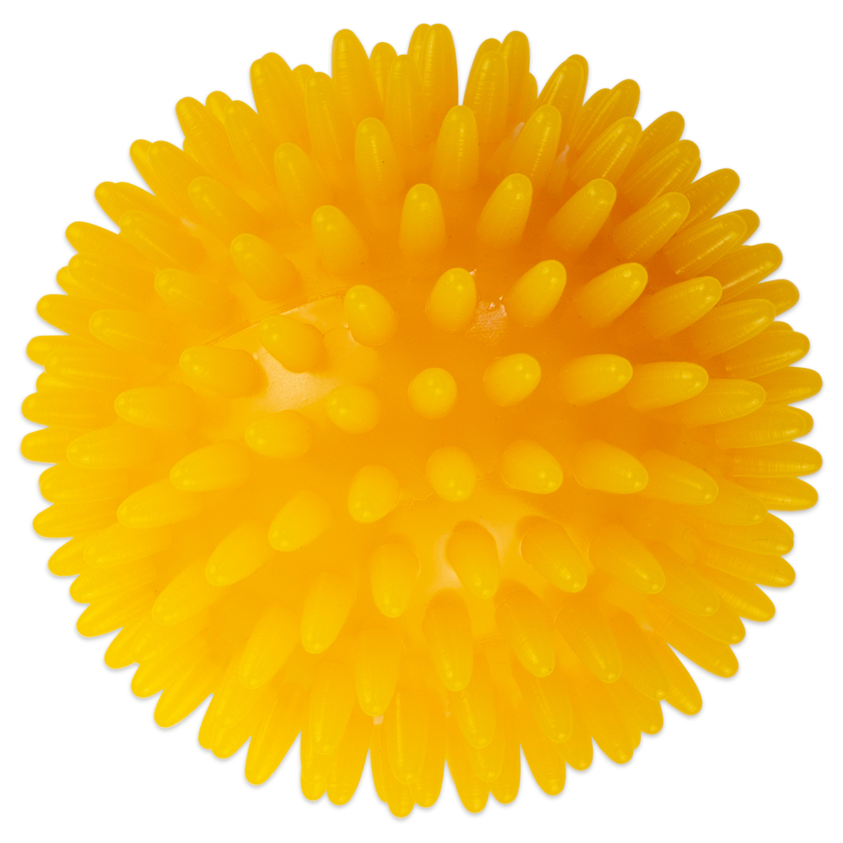 Massageball/Igelball Ø 8cm gelb