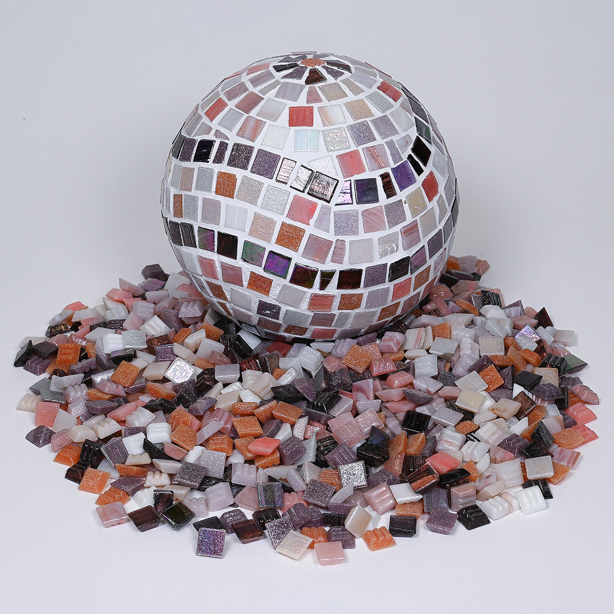 Glasmosaik Joy Deluxe 20x20x4mm 200g terra mix Glasmosaik Joy Deluxe 20x20x4mm 200g terra mix