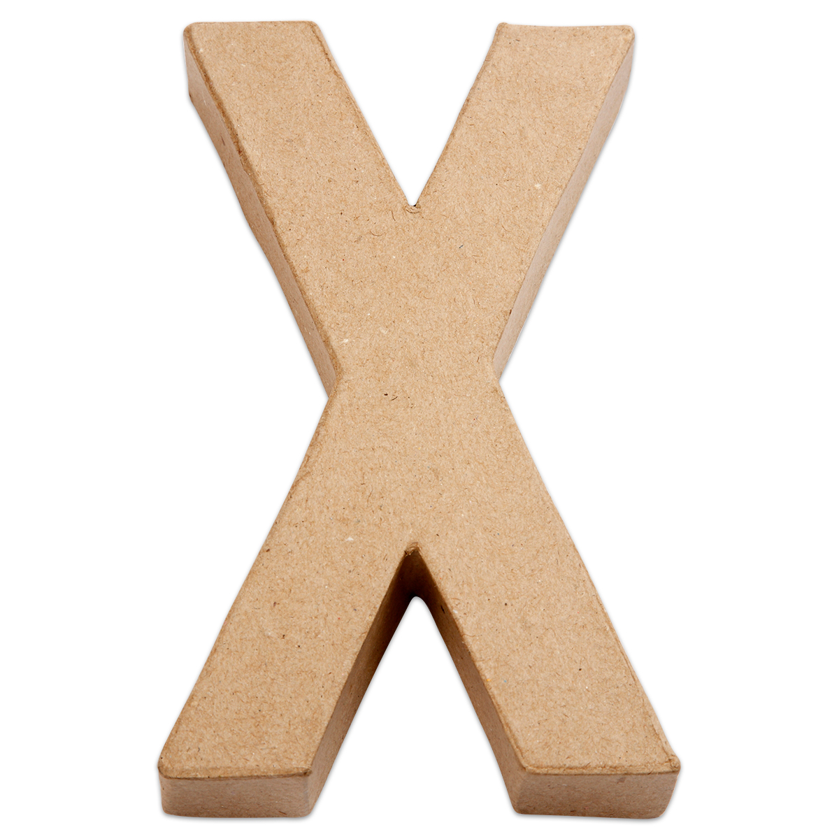 Buchstabe X Pappmaché ca. 200hx115bx25mm