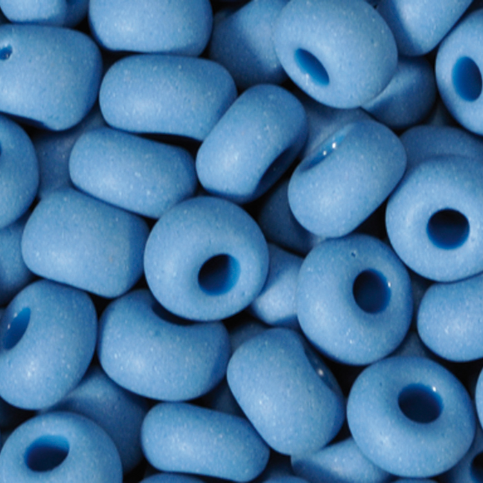 Rocailles satt matt 2,6mm 17g hellblau