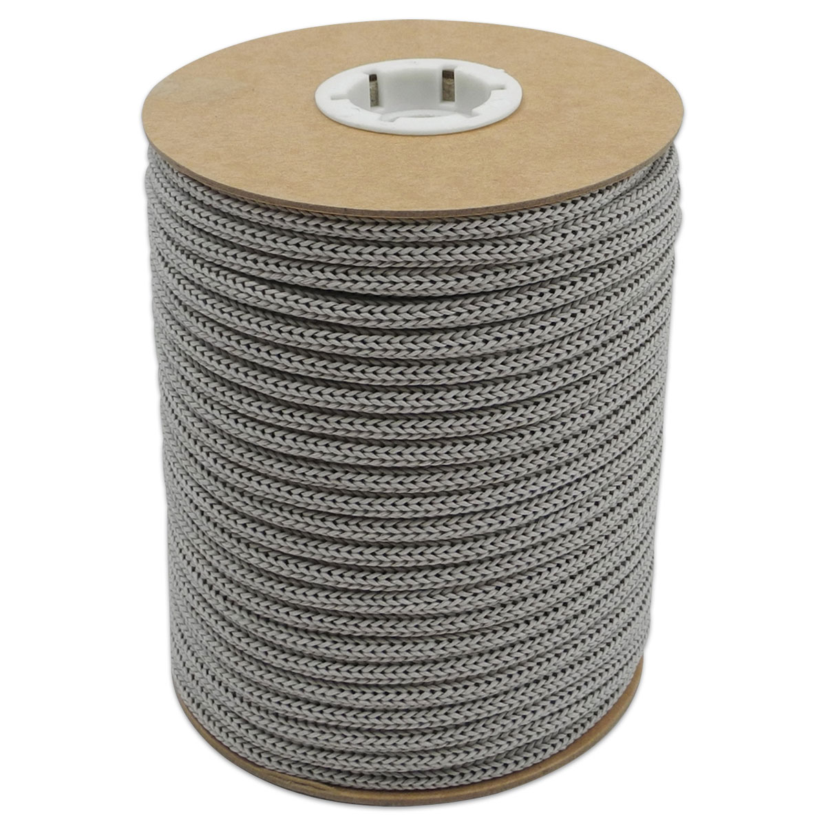 Makramee-Garn - Kordel aus Papier 4mm 30m grau