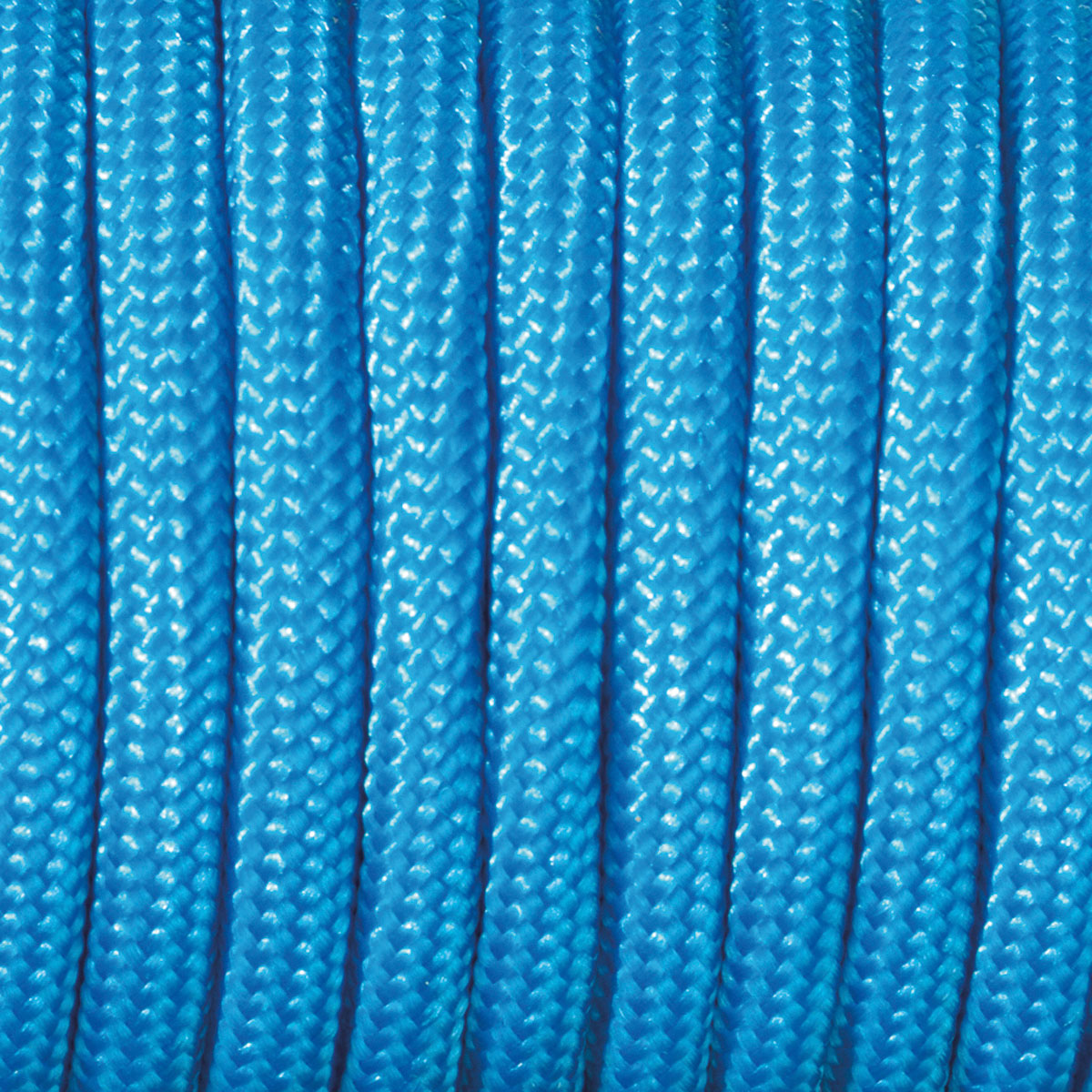 Paracord-Garn rund 4mm 50m azurblau