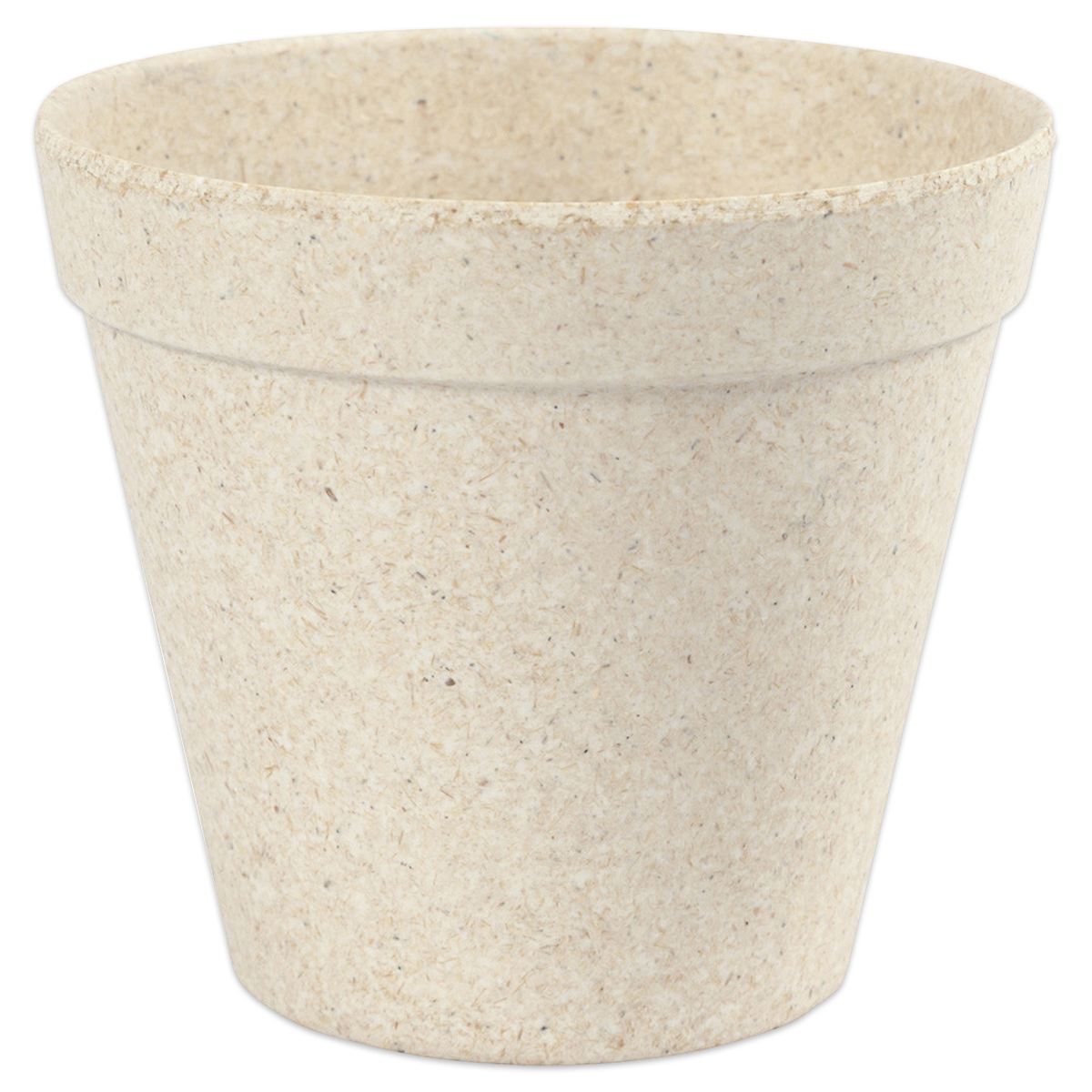 Blumentopf Bambusfaserholz Ø 11x10cm natur