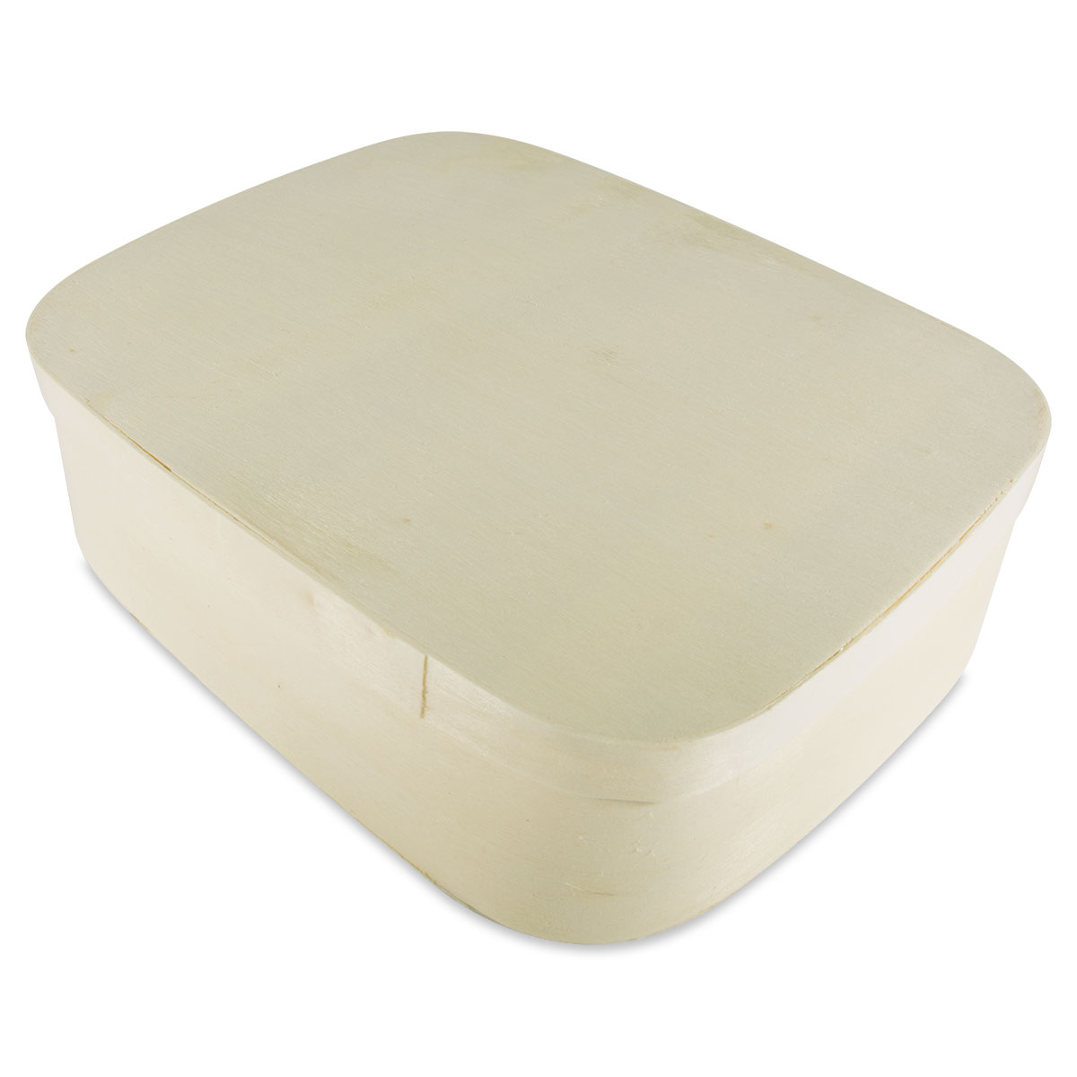 50234472atvTURE7KwwOc Spanschachtel Rechteck Holz h5cm 16x13cm natur