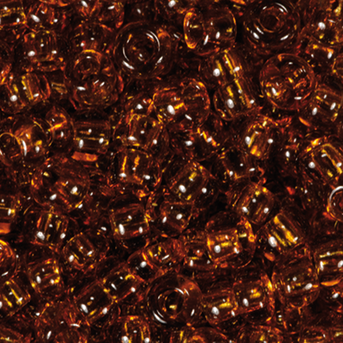 Rocailles transparent 2,6mm 500g topas
