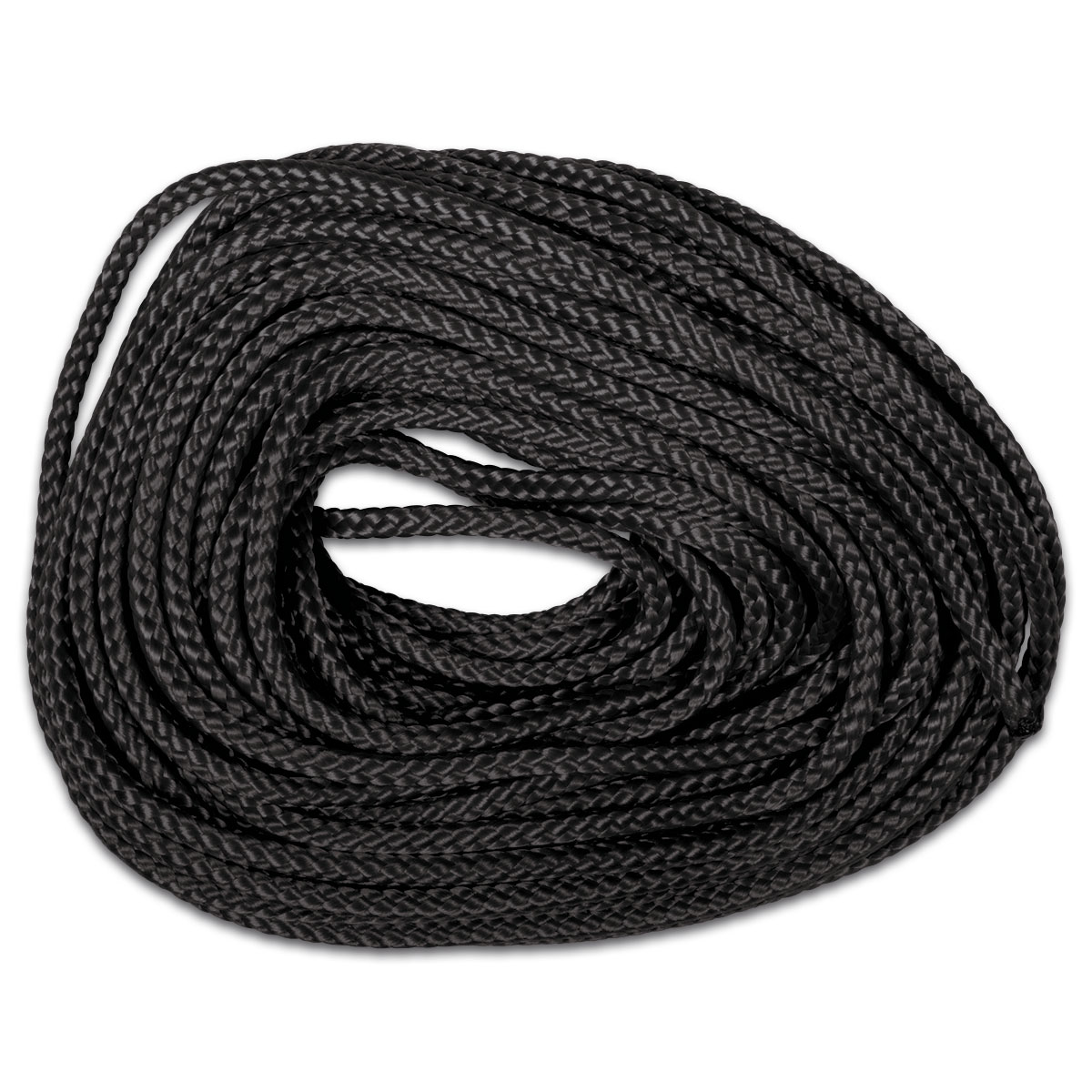 Paracord-Garn rund 3mm 10m schwarz