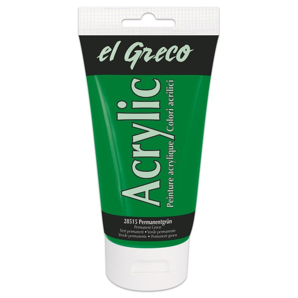 el Greco Acrylic 150ml permanentgrün