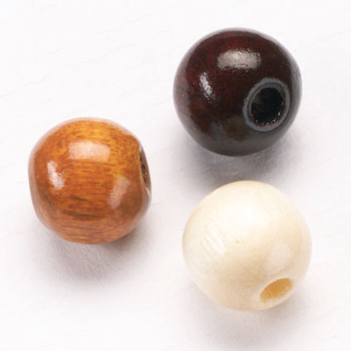 528300580eCpM0kNbgTpwc Holzperlen-Mix 10mm 50 St. braun mix