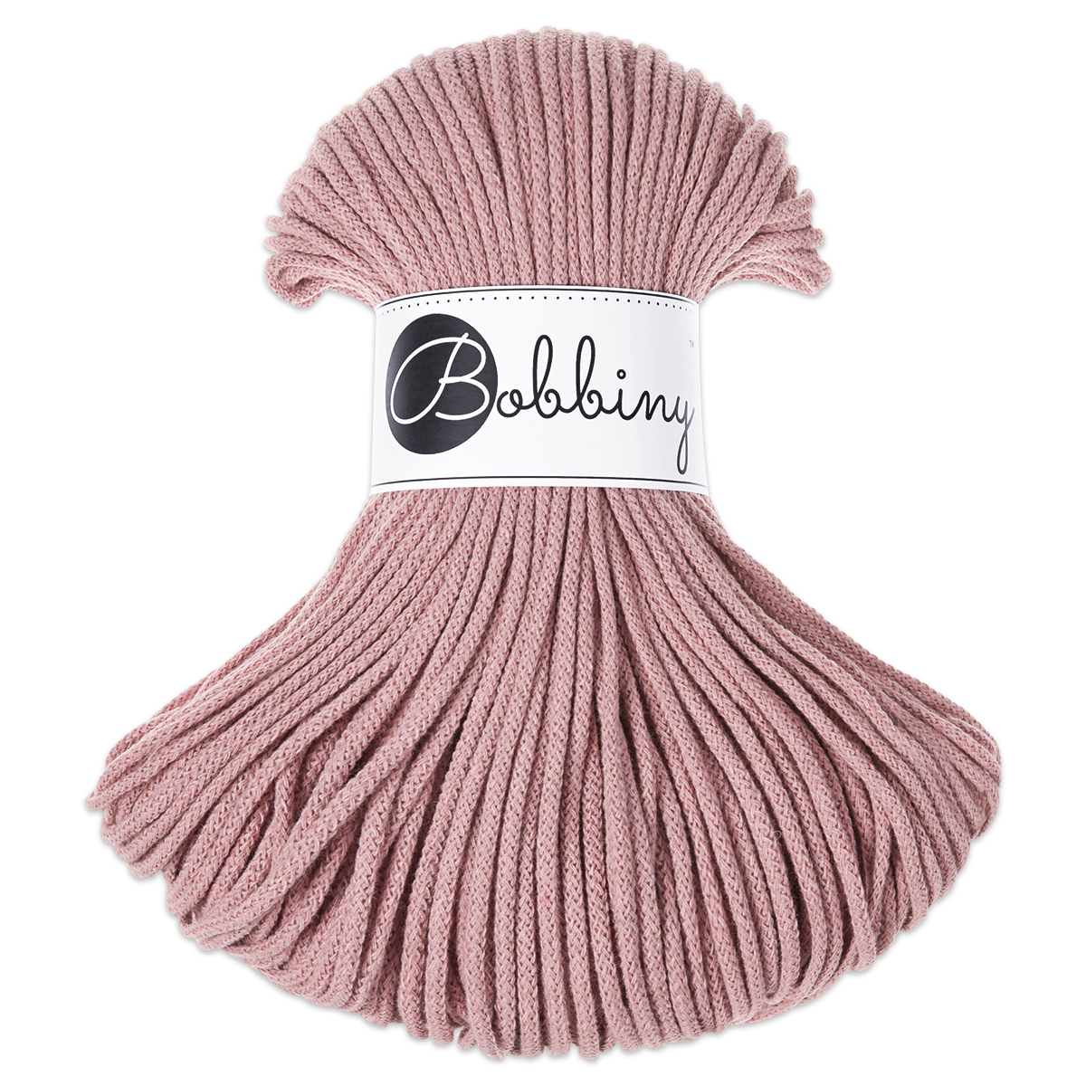 Bobbiny Rope-Garn Junior Ø 3mm blush
