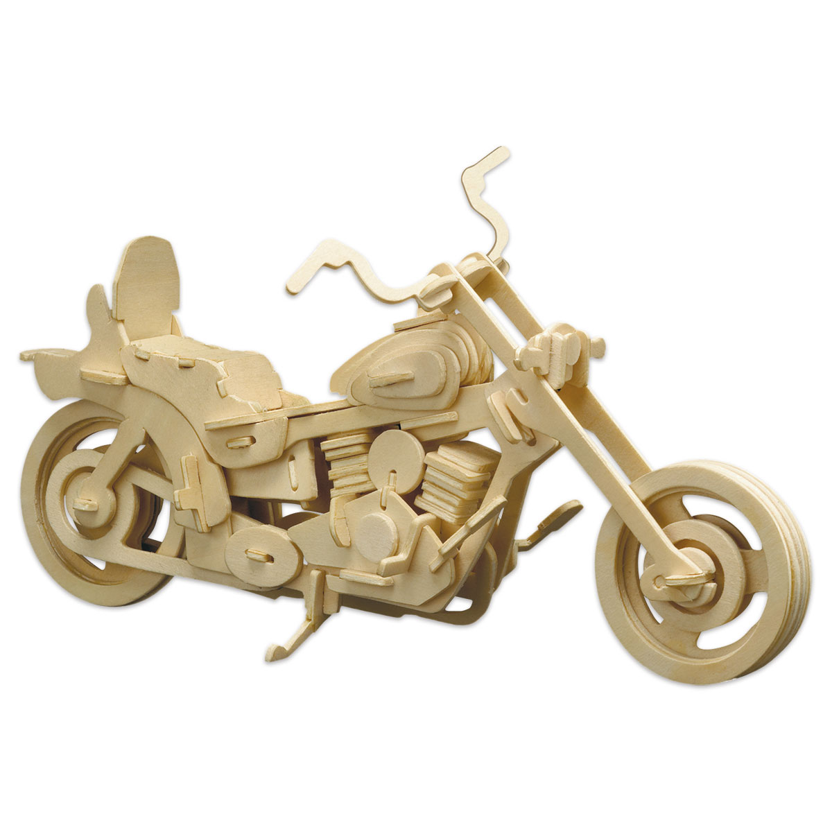 587008687LchGwPYC4YRh Holzbausatz Motorrad 30x18cm 96 Teile