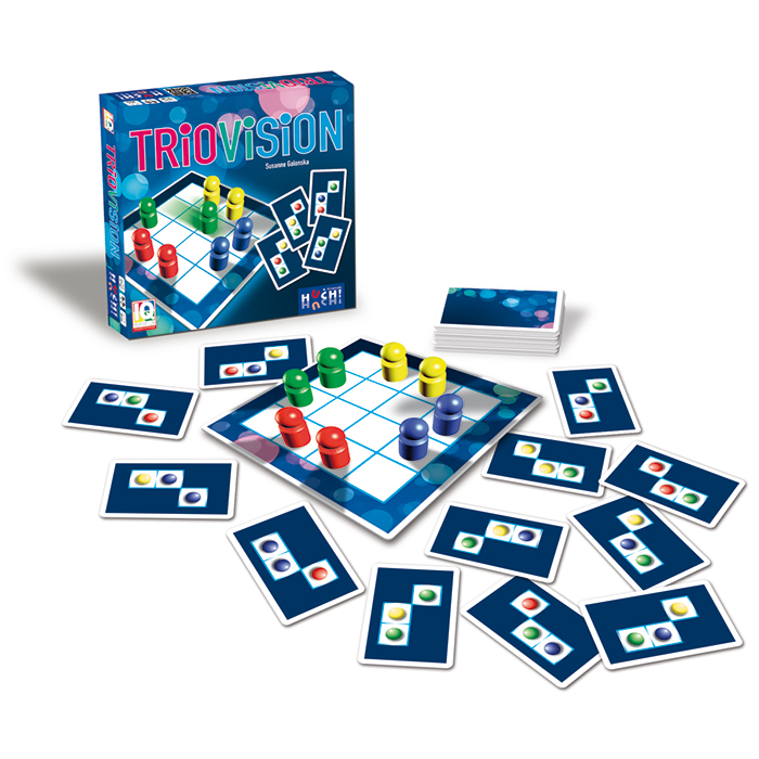 Spiel - Triovision Konzentrationsspiel 20x20x4,8cm