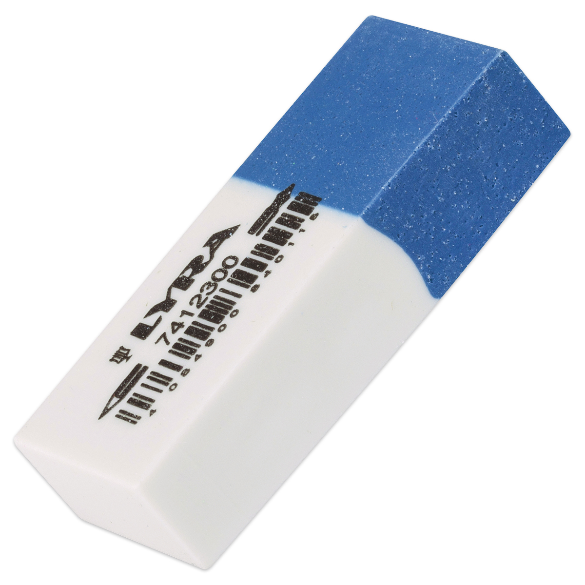 Lyra Radierer Kunststoff 50x19x12mm Kombi Blei/Tinte
