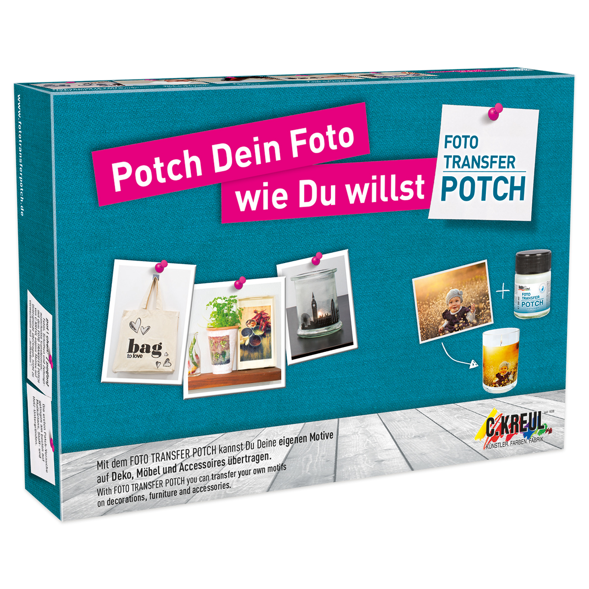 Hobby Line Foto Transfer Potch - Set