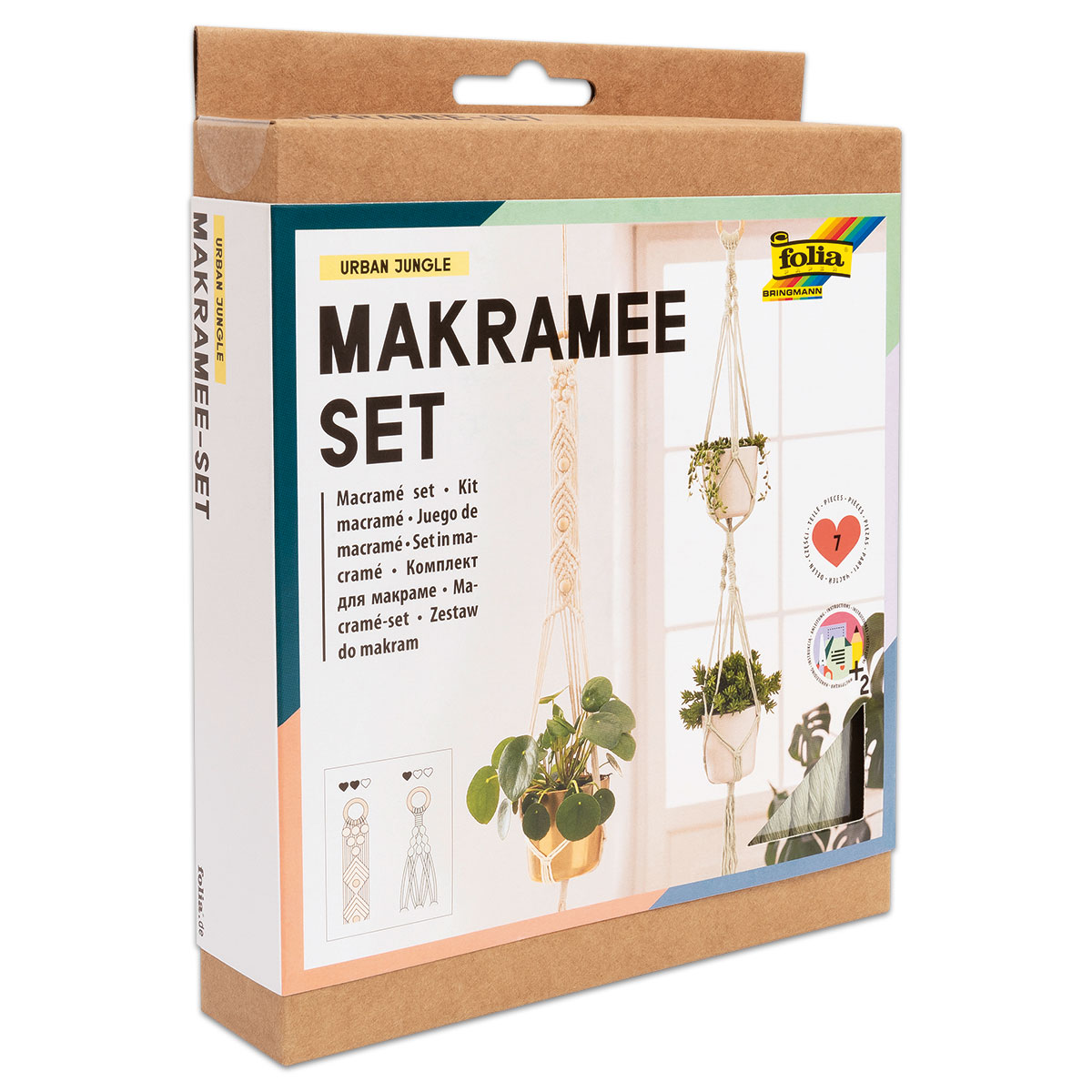 Makramee Set Urban Jungle 7-teilig