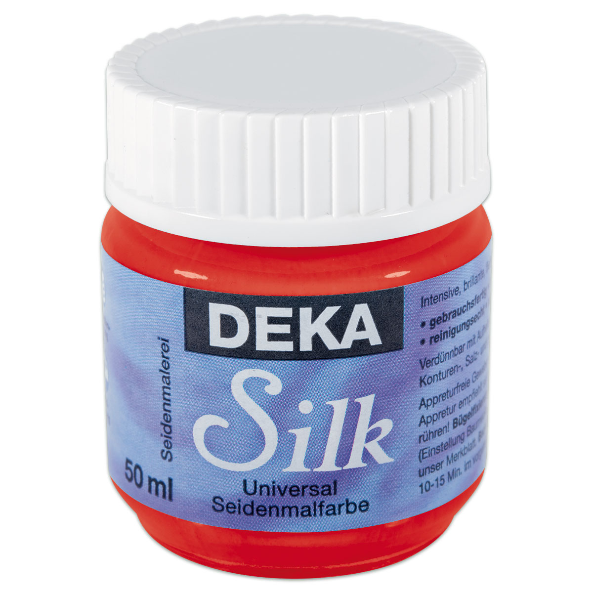 Deka-Silk Seidenmalfarbe 50ml scharlachrot