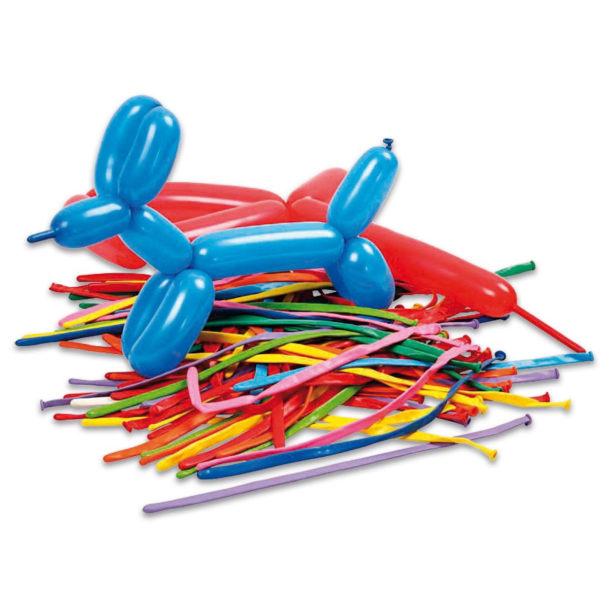 Modellierballons ca. 5x135cm 100 St. bunt