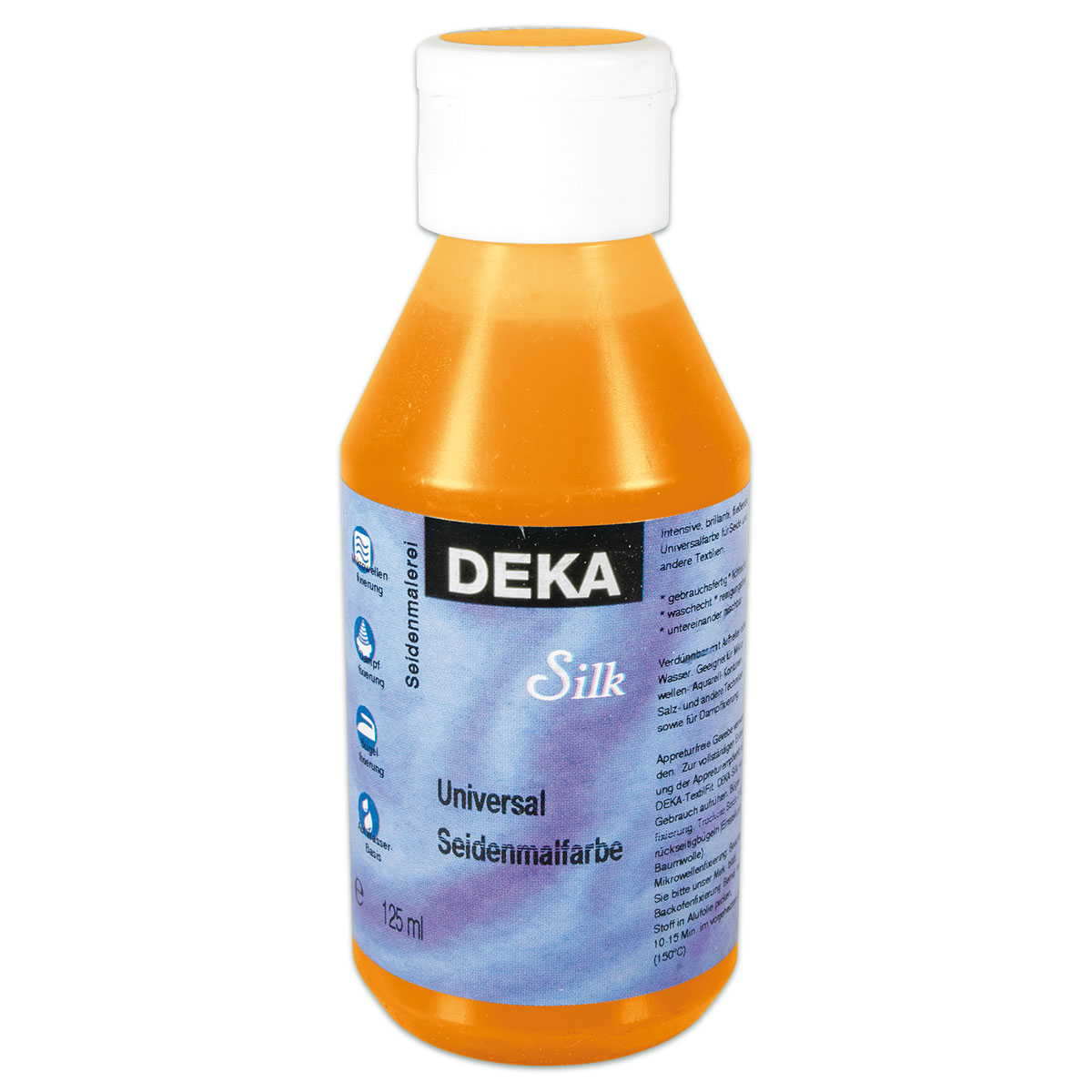 Deka-Silk Seidenmalfarbe 125ml mandarin