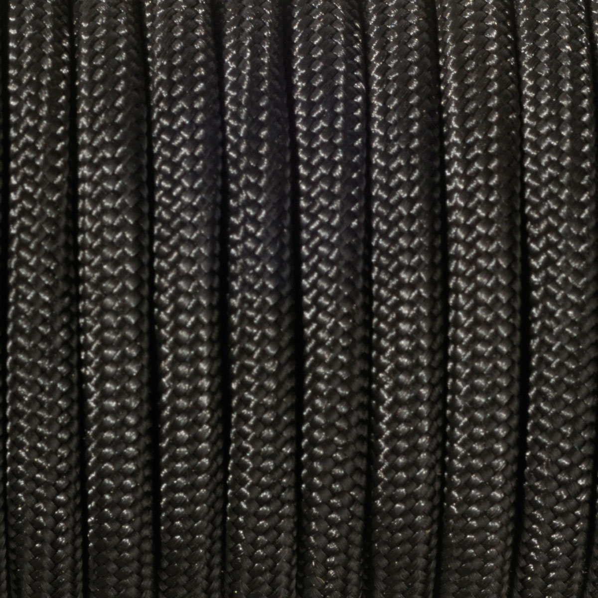 Paracord-Garn rund 2mm 50m schwarz