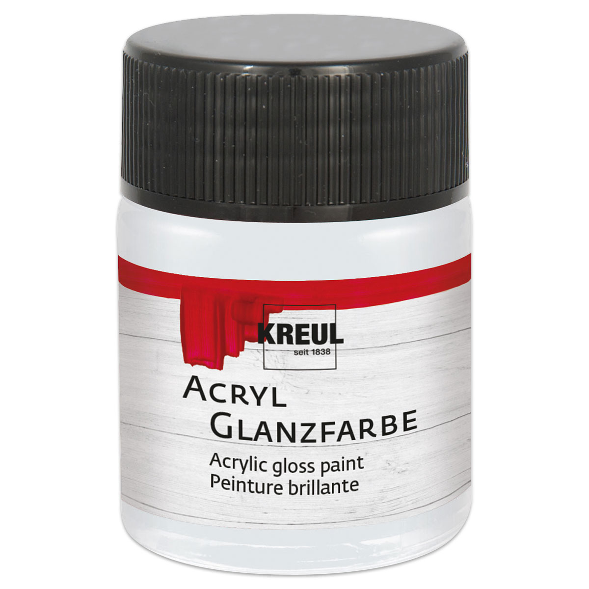 KREUL Acryl-Glanzfarbe 50ml hellgrau