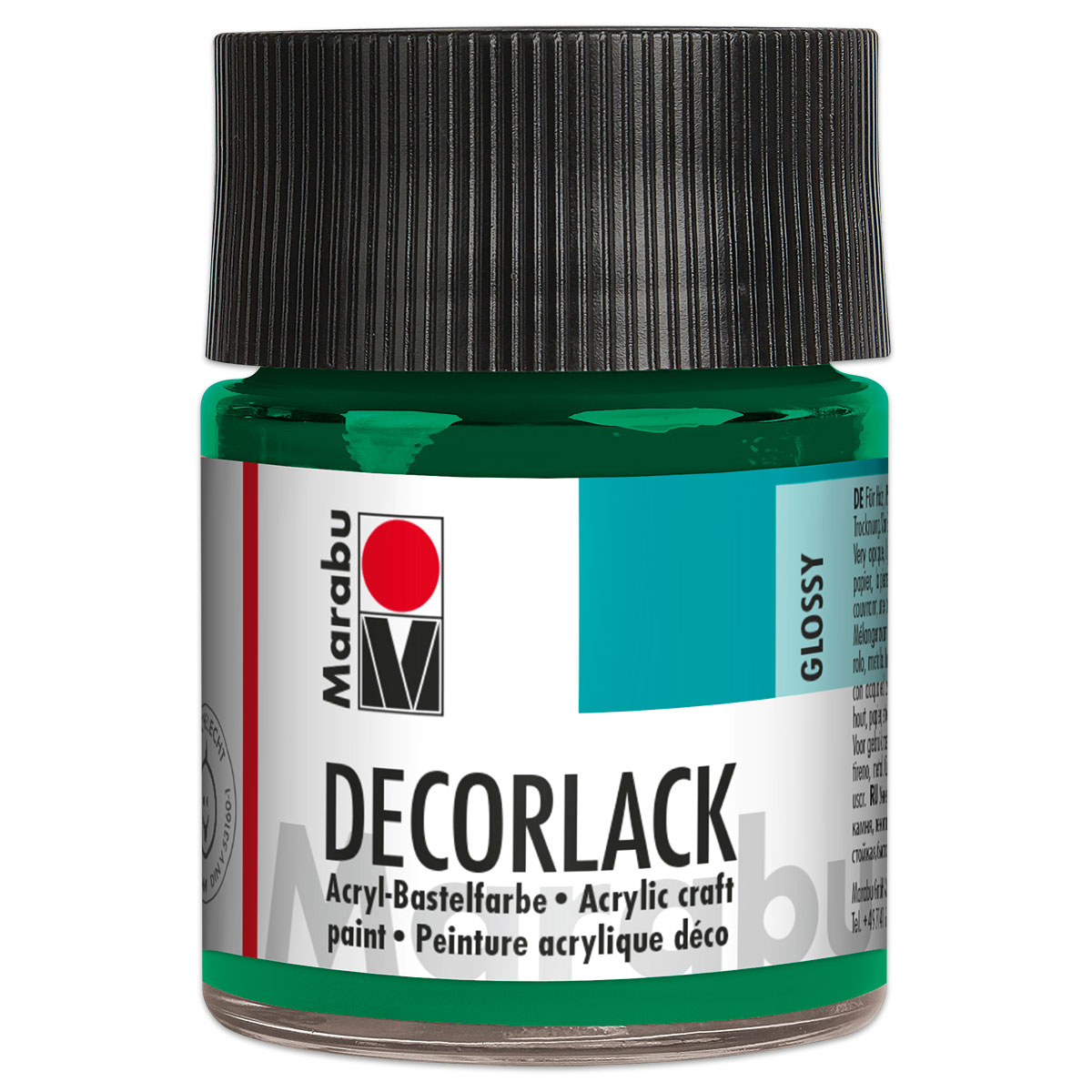 Decorlack Acryl glänzend 50ml saftgrün