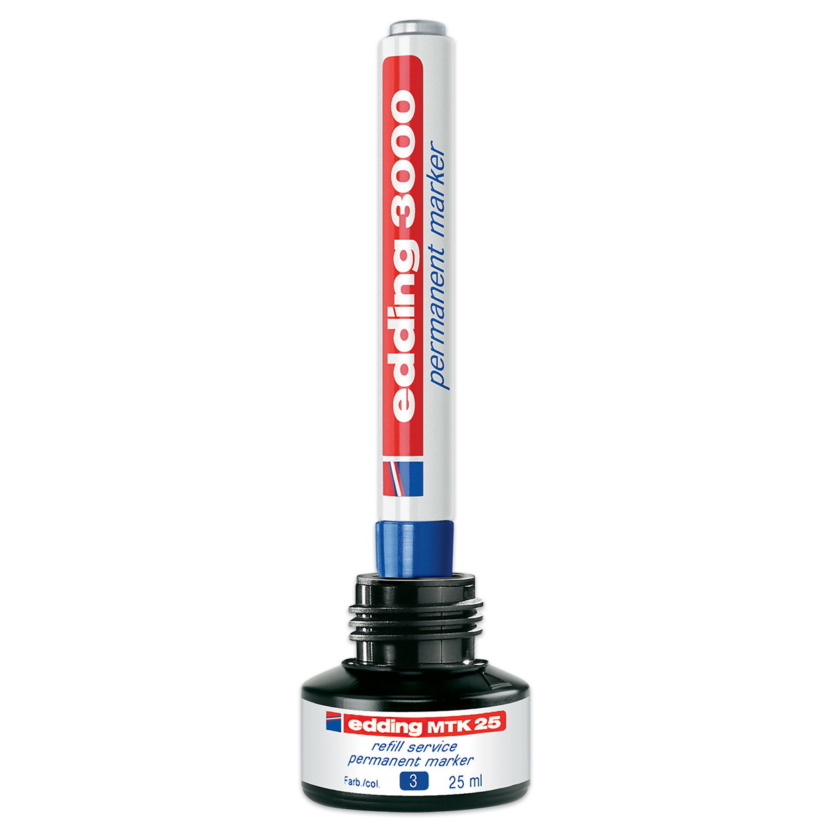 edding 3000 Permanentmarker rot edding 3000 Permanentmarker rot